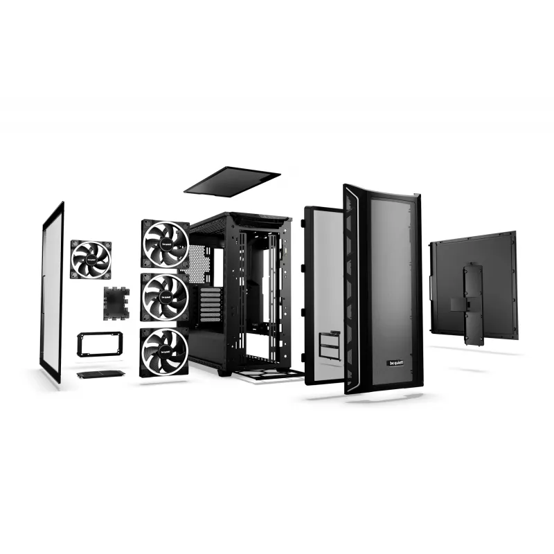 PC-behuizing be quiet! Shadow Base 800 FX midi tower zwart