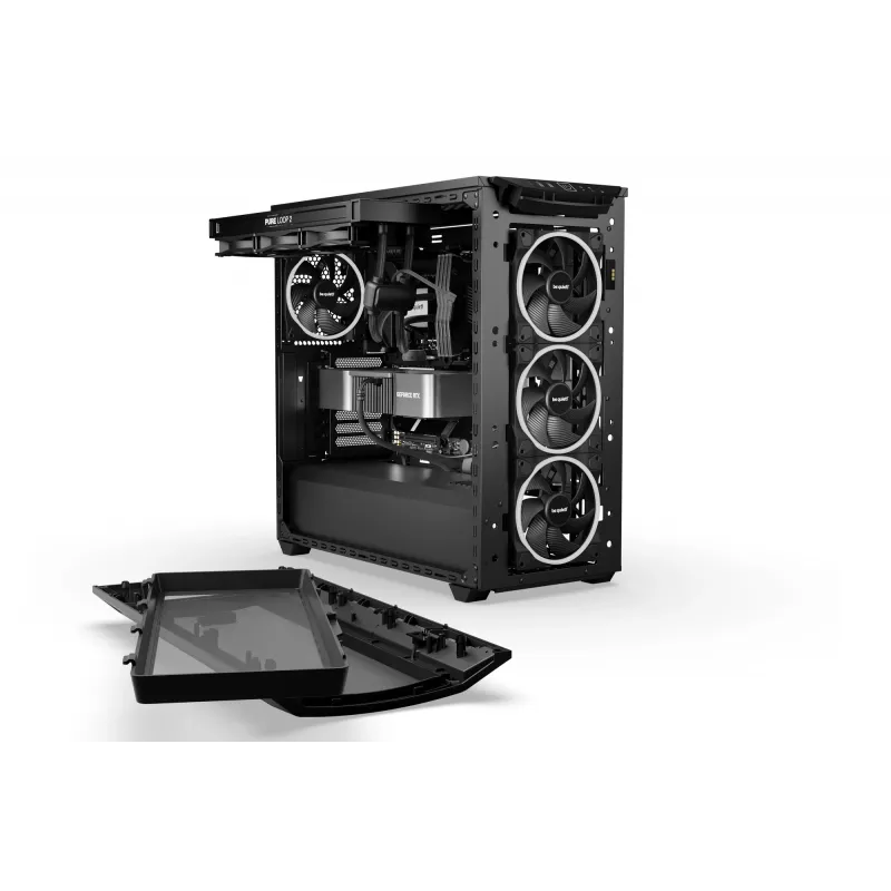 PC-behuizing be quiet! Shadow Base 800 FX midi tower zwart