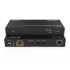 DIGITUS HDBaseT KVM Extender Set - 150m 4K/60Hz USB 1.1 PoC IR zwart