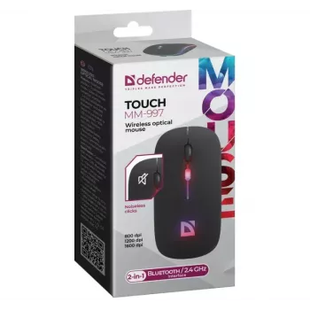 Draadloze muis DEFENDER TOUCH MM-997 interface