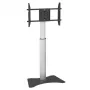 Techly ICA-TR39 tv-vloerstandaard, 32-70 inch, 40 kg, VESA 800x400, zwart/zilver