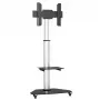 Techly vloerstandaard met plateauband tv LCD/LED/plasma 37-70 inch zilver