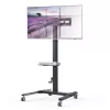 Techly ICA-TR228 multimediatrolley/standaard zwart flat panel