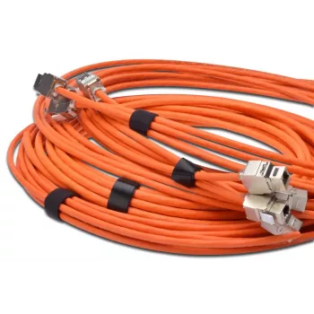 DIGITUS klittenband, 20 mm breed voor gestructureerde bekabeling 10-m-rol, kleur zwart