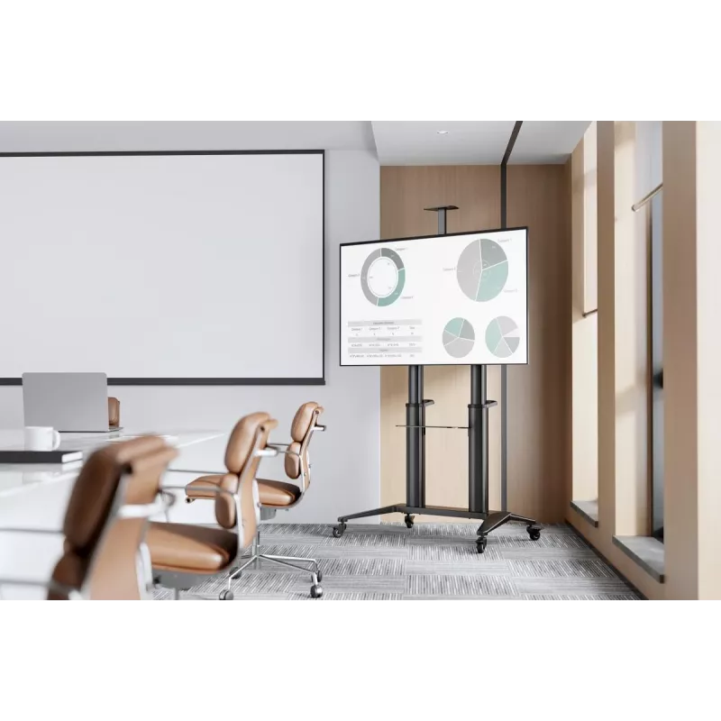 Digitus Collaboration Trolley DA-90452 maximaal gewicht 140 kg schermformaat 70-120 inch