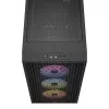 CORSAIR mid-tower pc-behuizing - 3000d RGB Airflow - zwart