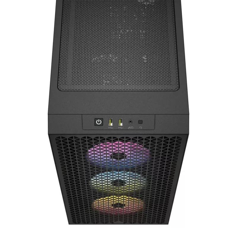 CORSAIR mid-tower pc-behuizing - 3000d RGB Airflow - zwart