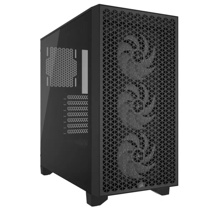CORSAIR mid-tower pc-behuizing - 3000d RGB Airflow - zwart