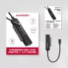 Axagon ADSA-FP2C USB-C 5Gbps - SATA 6G, 2.5 SSD/HDD SLIM adapter - adapter - digitale/data-interfacekaarten/adapters
