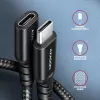 Axagon BUCM32-CF05AB SPEED+ USB-C USB 20Gbps verlengkabel 0,5 m