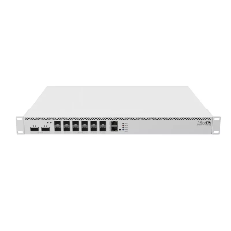 bedrade router Mikrotik CCR2216-1G-12XS-2XQ Gigabit Ethernet 2000 MHz zilver