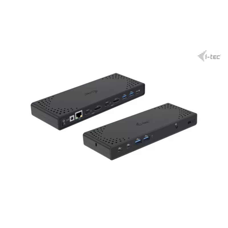 i-tec USB 3.0 / USB-C / Thunderbolt 3 dual display dockingstation Gen2 + Power Delivery 100W