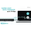 i-tec USB 3.0 / USB-C / Thunderbolt 3 dual display dockingstation Gen2 + Power Delivery 100W