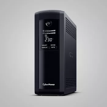 CyberPower Tracer III VP1200ELCD-FR UPS (uninterruptible power supply) line-interactive 1,2 kVA 720 W 5 AC-uitgangen