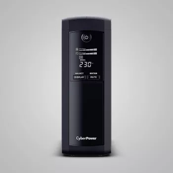 CyberPower Tracer III VP1200ELCD-FR UPS (uninterruptible power supply) line-interactive 1,2 kVA 720 W 5 AC-uitgangen