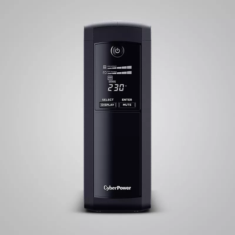 CyberPower Tracer III VP1200ELCD-FR UPS (uninterruptible power supply) line-interactive 1,2 kVA 720 W 5 AC-uitgangen
