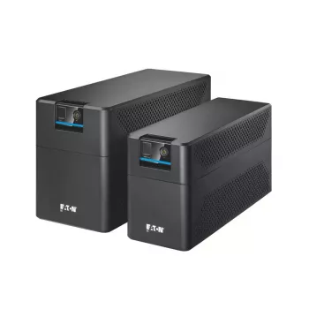 UPS Eaton 5E Gen2 700 USB Line-Interactive 0,7 kVA / 360 W, 4x C13-uitgangen, USB, toren, zwart