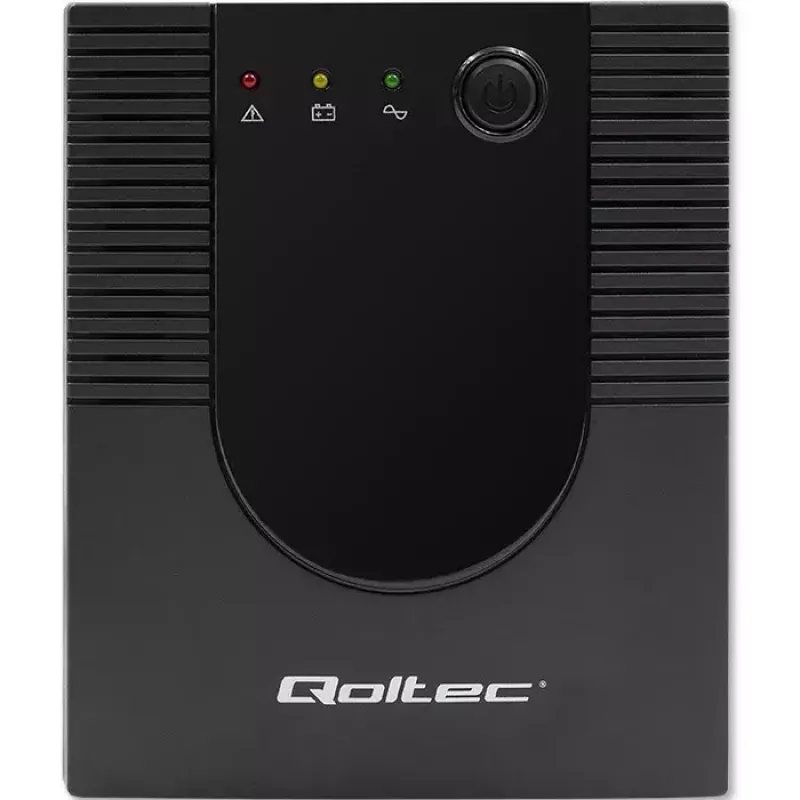 Qoltec 53777 UPS Line-Interactive 2 kVA 1200 W 4 AC-stopcontacten