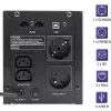Qoltec 53777 UPS Line-Interactive 2 kVA 1200 W 4 AC-stopcontacten
