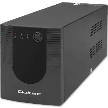 Qoltec 53777 UPS Line-Interactive 2 kVA 1200 W 4 AC-stopcontacten