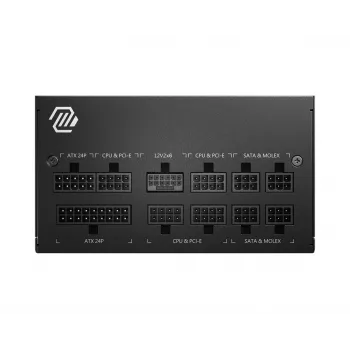 MSI MAG A750GL PCIE5 voeding 750 W 20+4 pin ATX ATX zwart