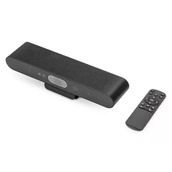 DIGITUS 4K All-in-One Video Bar Mini - videoconferentiesysteem (2x microfoon / 1x luidspreker)