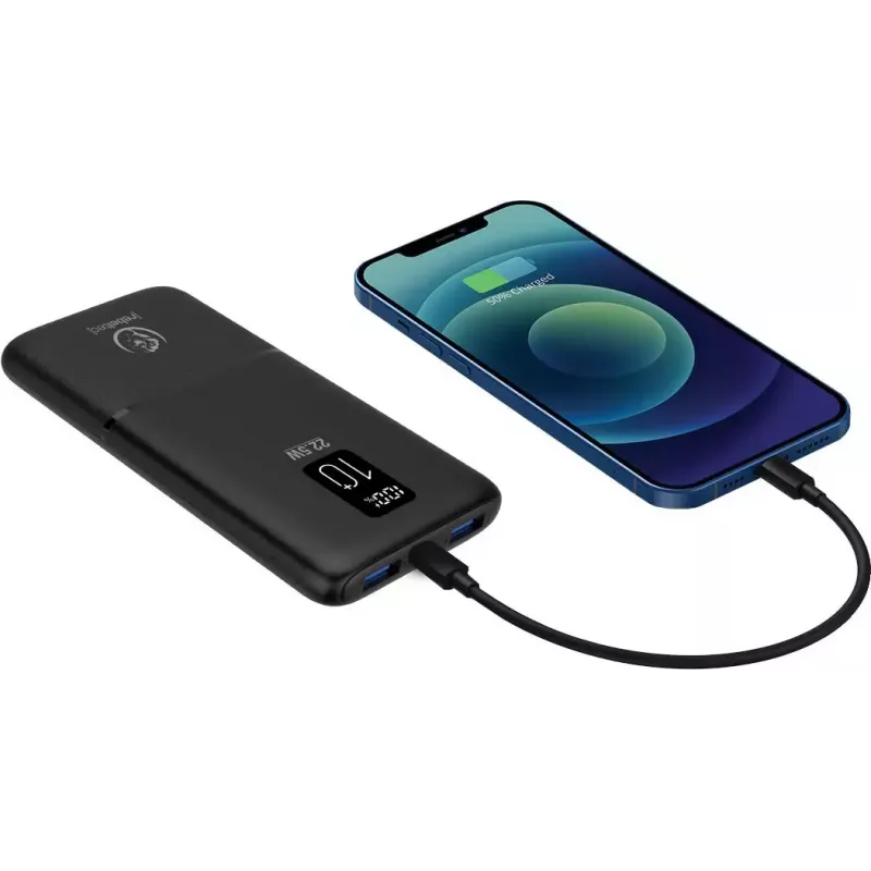 Draagbare powerbank P10 LCDPD 10.000 mAh