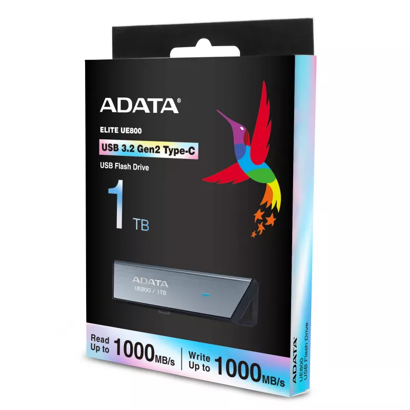 ADATA UE800 USB-stick 1 TB USB Type-C 3.2 Gen 2 (3.1 Gen 2) Zilver