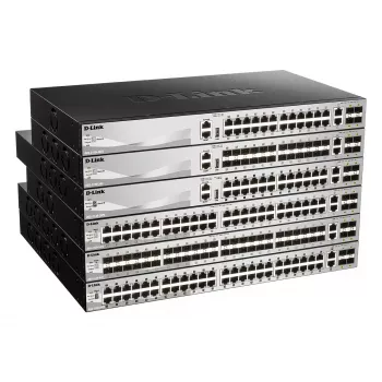 D-Link DGS-3130-30PS/E Netwerkswitch Managed L3 Gigabit Ethernet (10/100/1000) Power over Ethernet (PoE) Grijs
