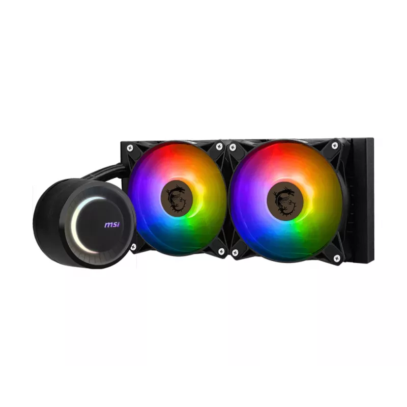 MSI MAG Coreliquid E240 moederbord, processor vloeistofkoelingsset 12 cm zwart