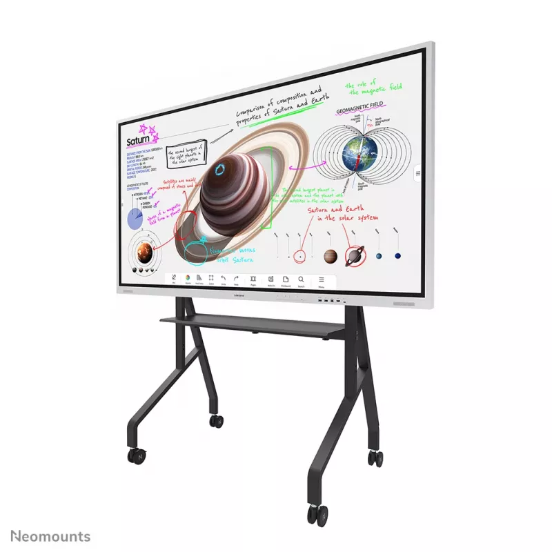 Neomounts FL50-525BL1 tv-wagen 55-86 inch - snelle installatie - TÜV