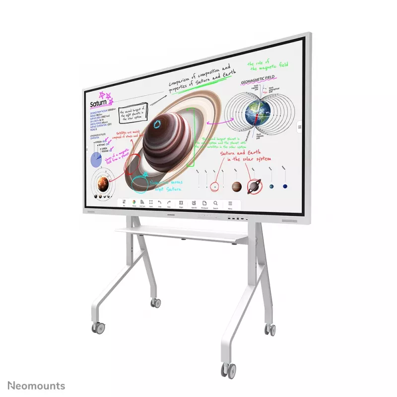 Neomounts FL50-525WH1 tv-wagen 55-86 inch - snelle montage - TÜV