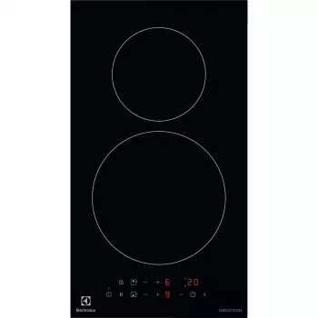 Inductiekookplaat Electrolux LIT30230C — 2-zone inbouw, 29 cm breed, zwart, touchbediening, 210/145 mm zones