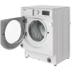 Whirlpool BI WMWG 81485 PL inbouwwasmachine, voorlader, 8 kg, 14 programma's, energieklasse B, wit