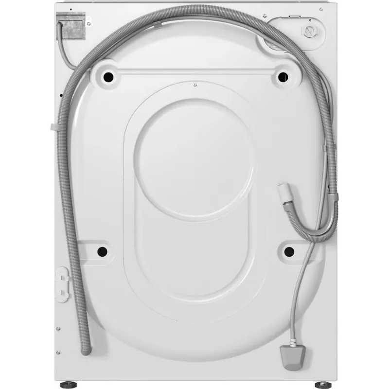 Whirlpool BI WMWG 81485 PL inbouwwasmachine, voorlader, 8 kg, 14 programma's, energieklasse B, wit