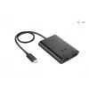 i-tec USB-C Dual 4K/60Hz (Single 8K/30Hz) HDMI-videoadapter