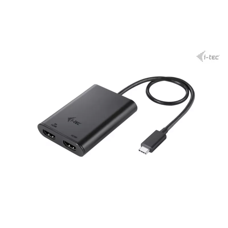 i-tec USB-C Dual 4K/60Hz (Single 8K/30Hz) HDMI-videoadapter