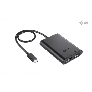 i-tec USB-C Dual 4K DisplayPort videoadapter