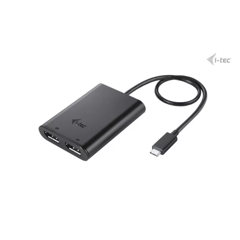i-tec USB-C Dual 4K DisplayPort videoadapter