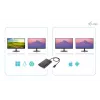 i-tec USB-C Dual 4K DisplayPort videoadapter