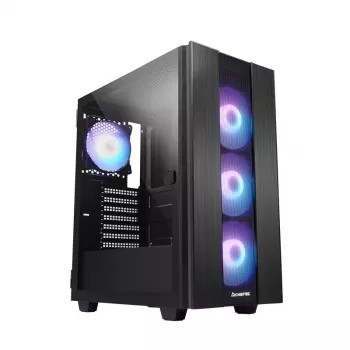 Chieftec HUNTER 2 midi tower zwart