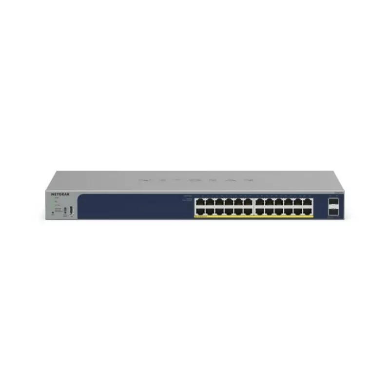 NETGEAR GS724TPv3 managed L2 Gigabit Ethernet (10/100/1000) Power over Ethernet (PoE) grijs