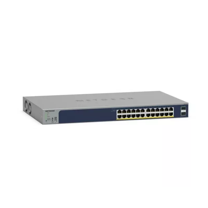 NETGEAR GS724TPv3 managed L2 Gigabit Ethernet (10/100/1000) Power over Ethernet (PoE) grijs