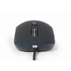 Gembird MUS-UL-02 verlichte USB-muis, 6 knoppen, zwart