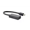 Mini DisplayPort naar HDMI-kabel Gembird A-MDPM-HDMIF4K-01 0,15 m, 4K, zwart
