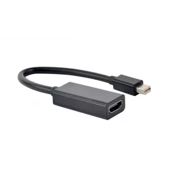 Mini DisplayPort naar HDMI-kabel Gembird A-MDPM-HDMIF4K-01 0,15 m, 4K, zwart