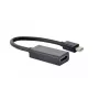 Mini DisplayPort naar HDMI-kabel Gembird A-MDPM-HDMIF4K-01 0,15 m, 4K, zwart