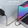 USB-kabel AUKEY CB-KCC102 1,8 m USB-C zwart 0,48 Gbit/s