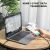 USB-kabel AUKEY CB-KCC102 1,8 m USB-C zwart 0,48 Gbit/s