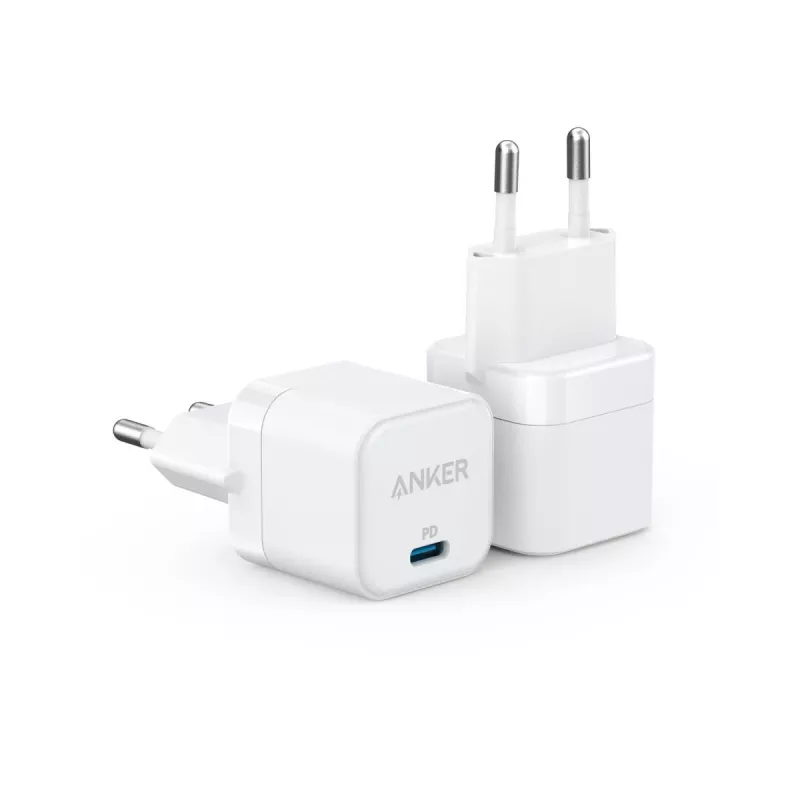 Oplader Anker PowerPort III universeel wit AC snelladen binnen